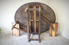 A Large 17th Century Oak Gate leg Table.