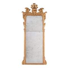 Grand verre de style George I du 18ème siècle, attribué à John Belchier