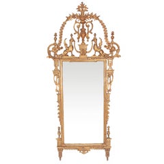 A Large 18th Century Italian Neoclassical Mirror