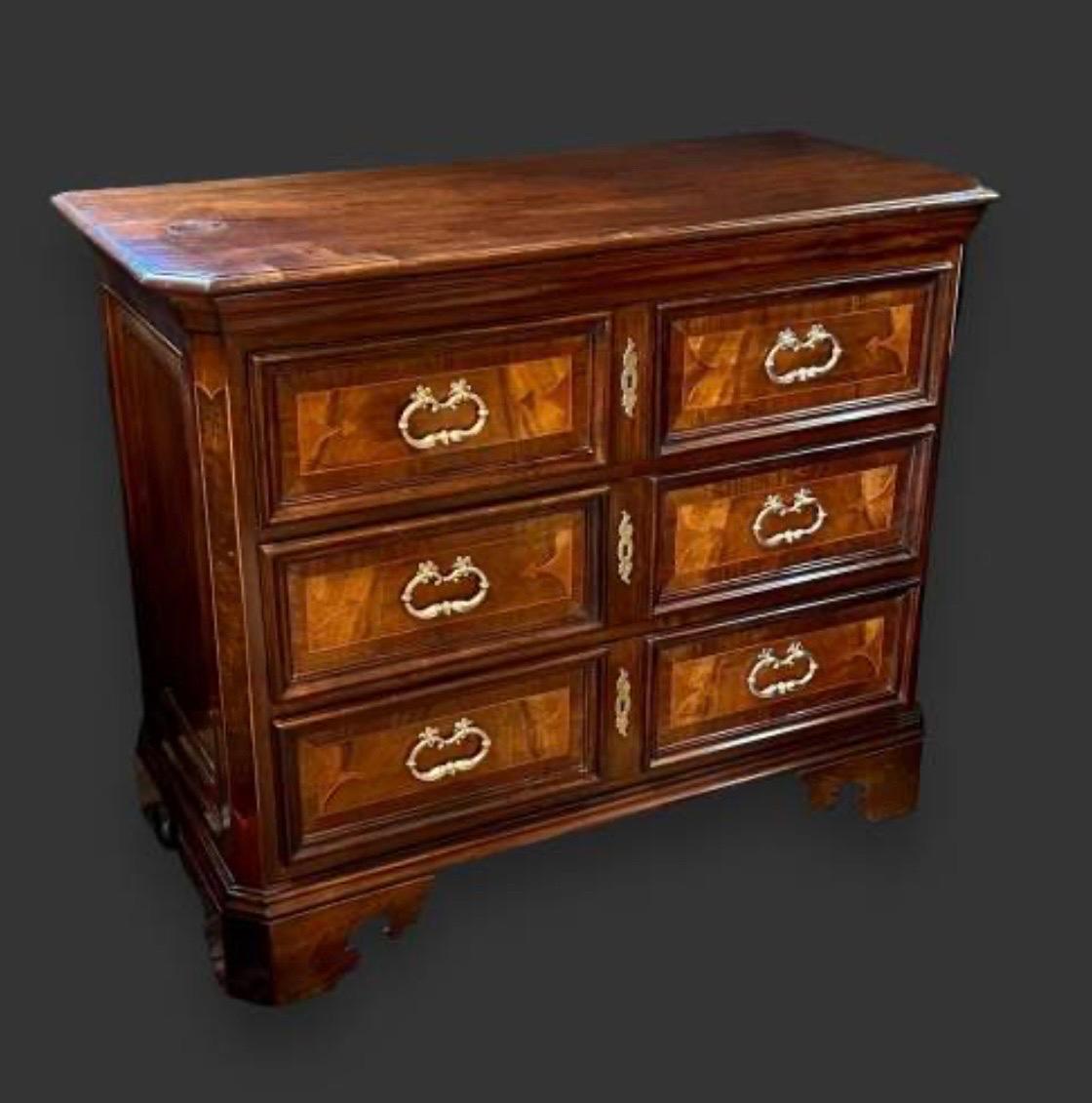  A Large 18th Century Northern Italian Chest of Drawers  For Sale 5