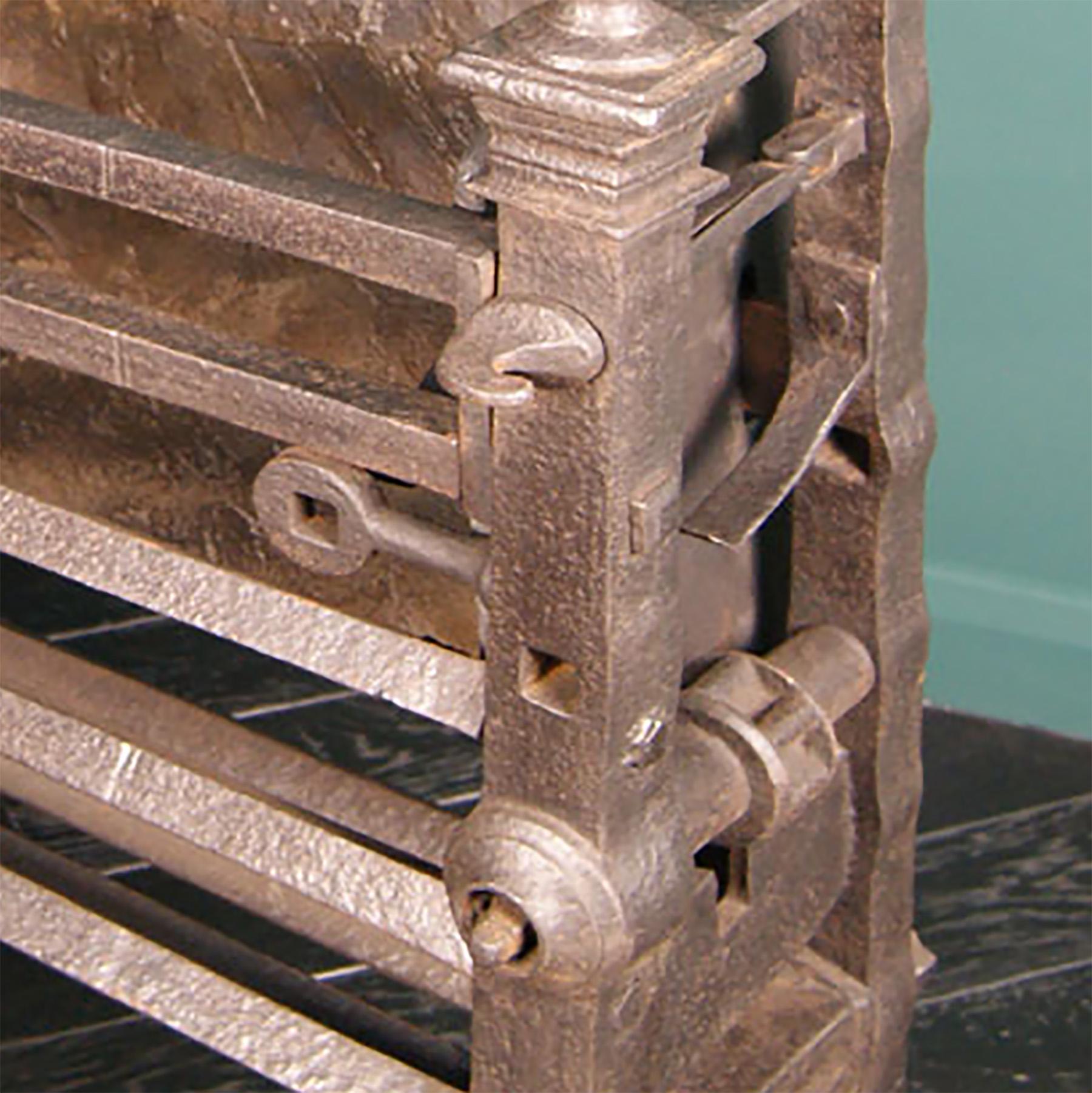 English A Large 18th Century Wrought-Iron Kitchen Range For Sale