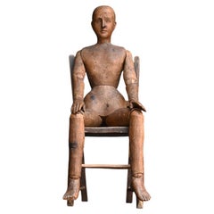 Ein großes 19. Jahrhundert artikuliert Kiefer Künstler legen Figur