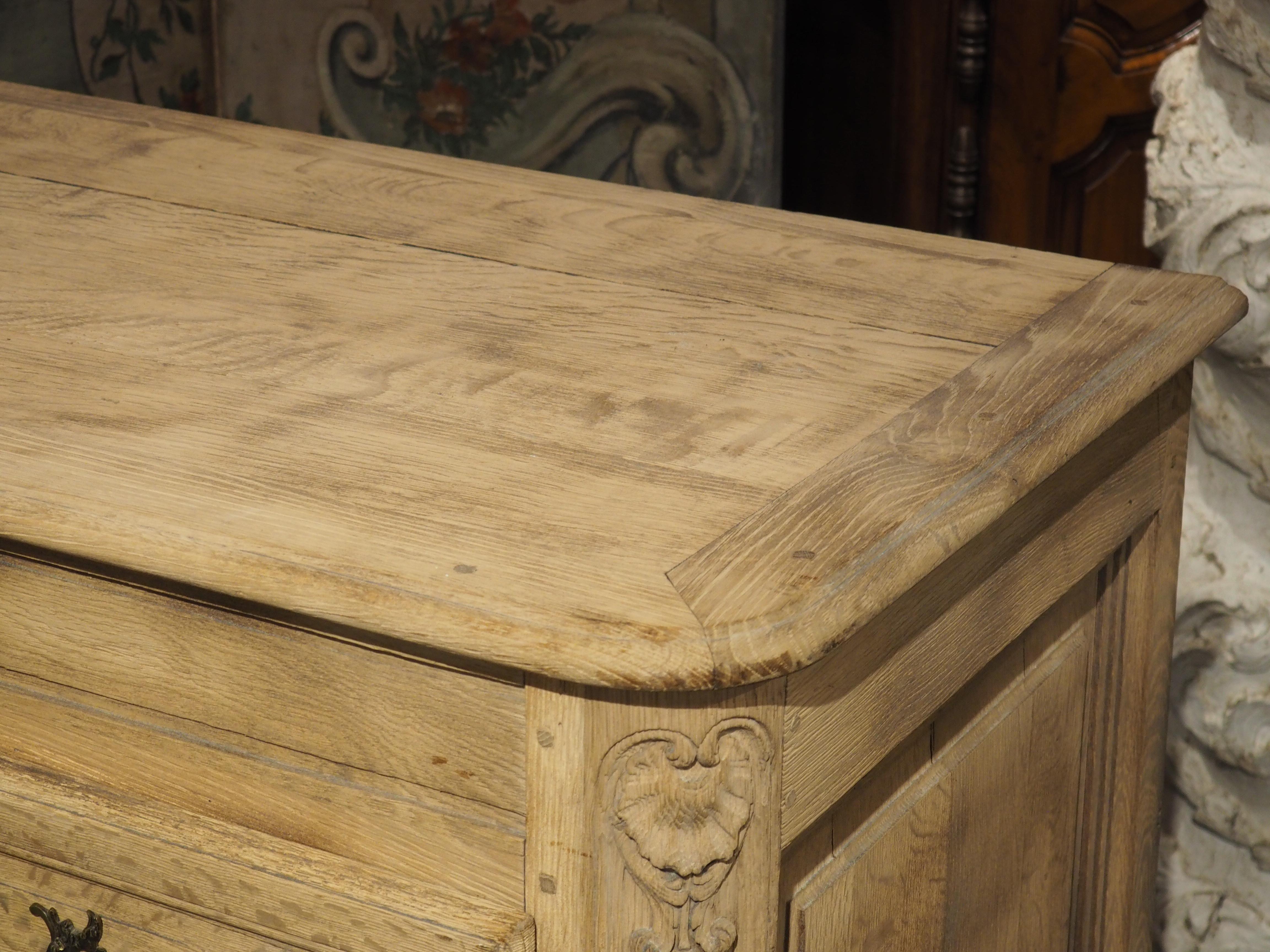 A Large 19th Century Carved Oak Commode from France 13