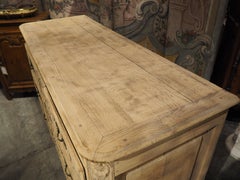 A Large 19th Century Carved Oak Commode from France