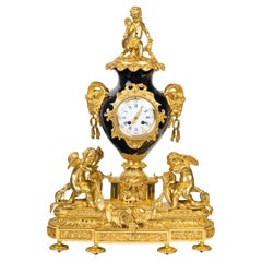 A Large 19th Century Clock, Napoleon III Period