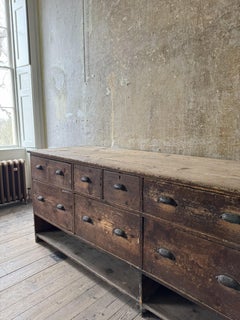 A Large 19th Century Shop Counter