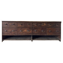 A Large 19th Century Shop Counter