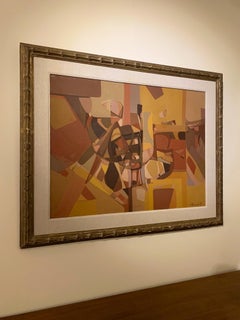 Large Abstract Painting by Carlo Marangio