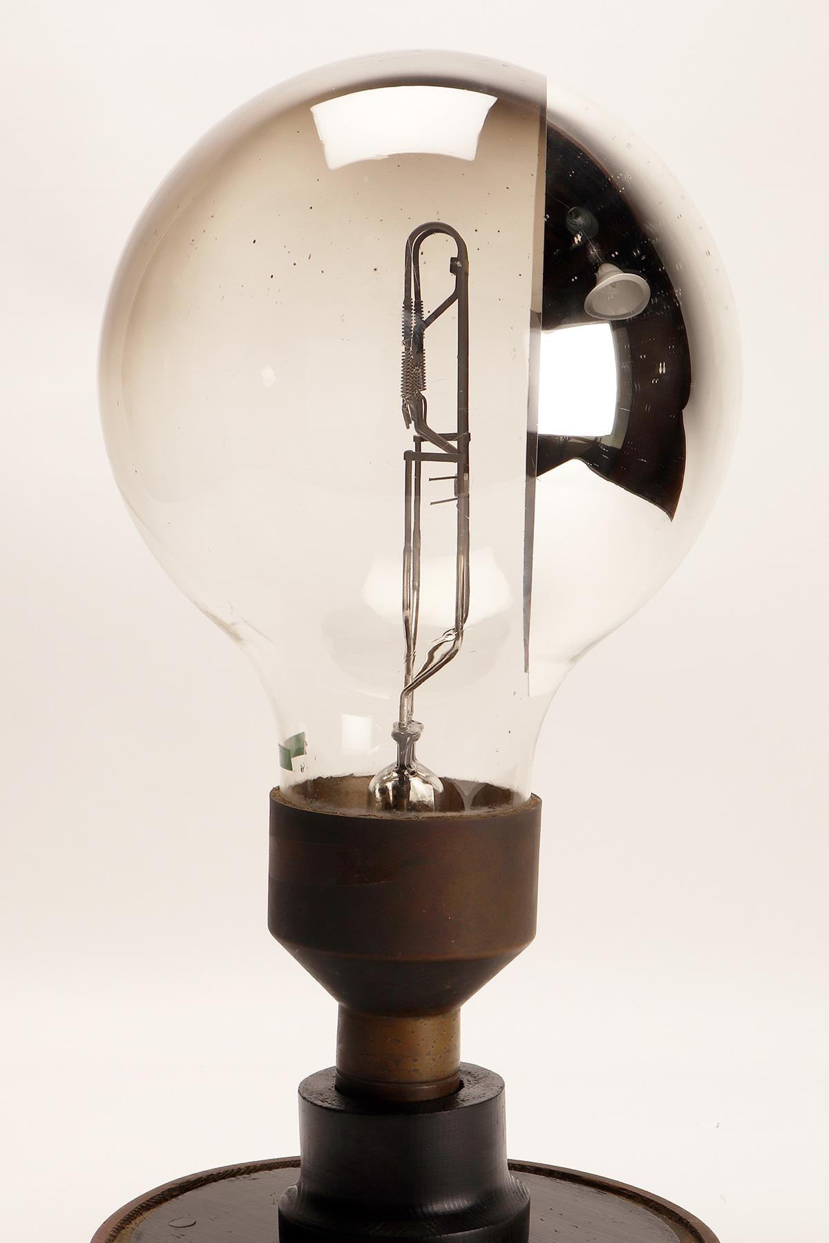Large Airport Light Bulb, Italy, circa 1930 For Sale 1