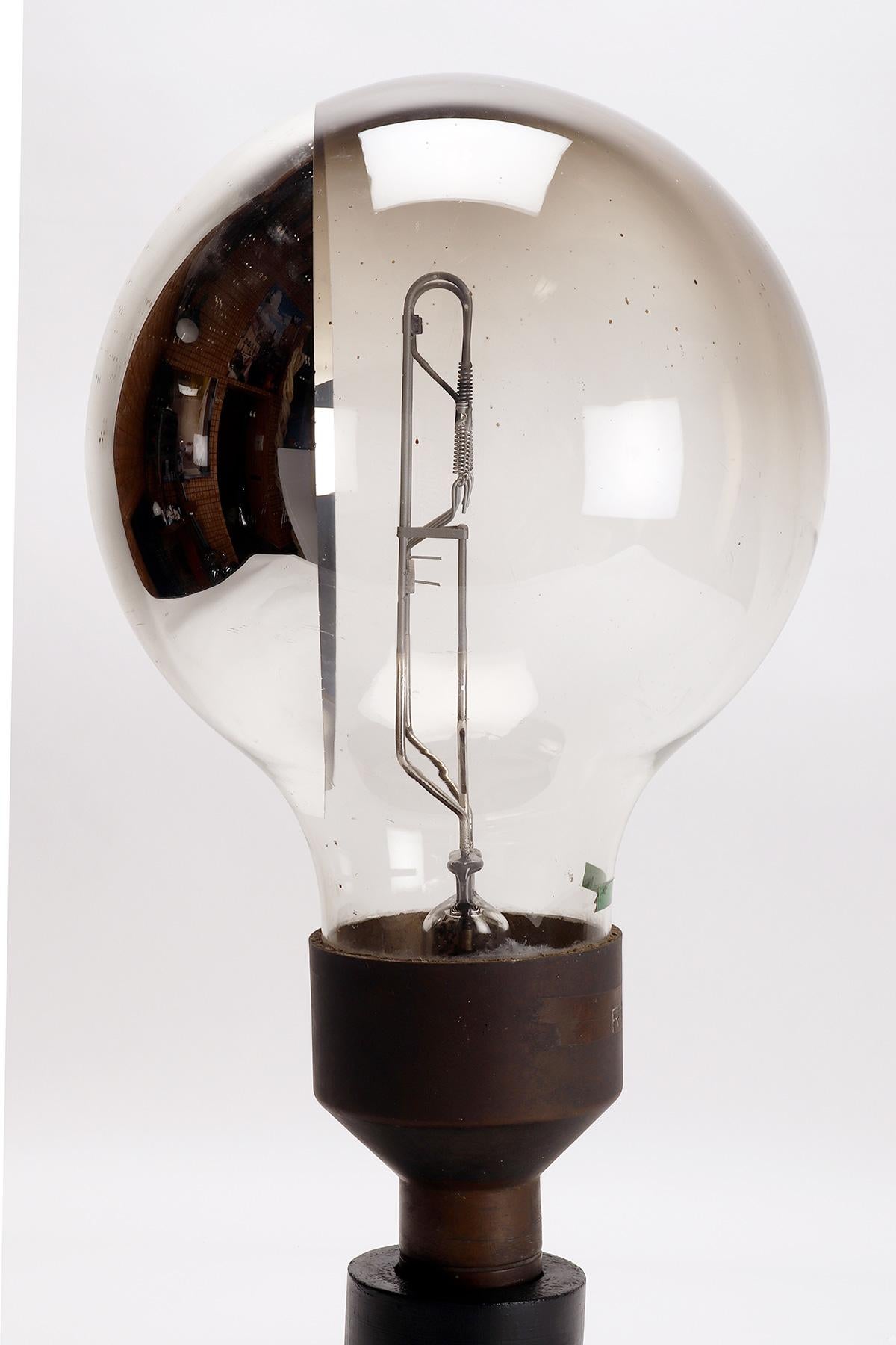 Large Airport Light Bulb, Italy, circa 1930 For Sale 2