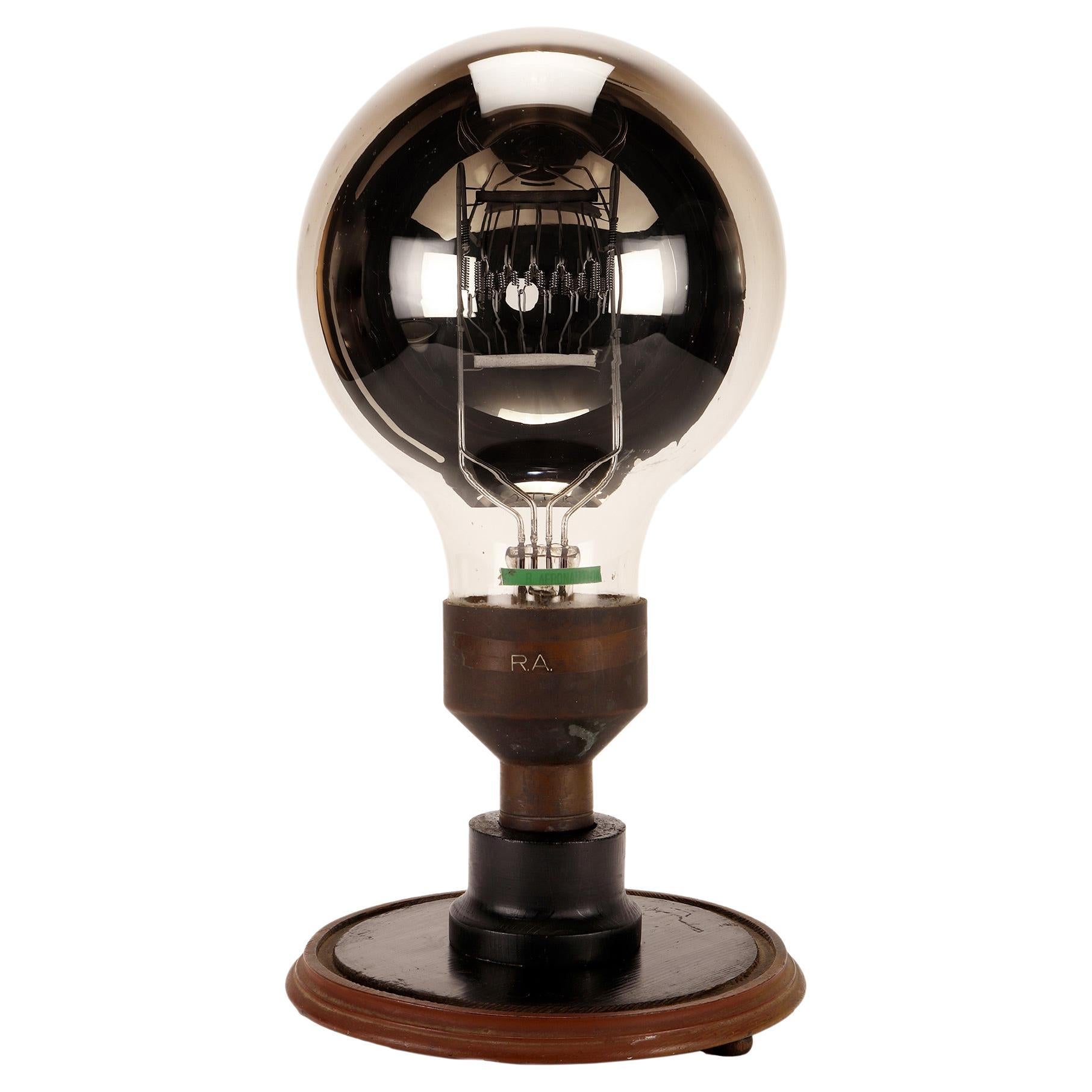 Large Airport Light Bulb, Italy, circa 1930