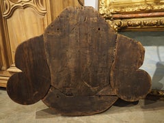 A Large and Decorative Carved Wooden Boiserie Element from France, Late 1800s