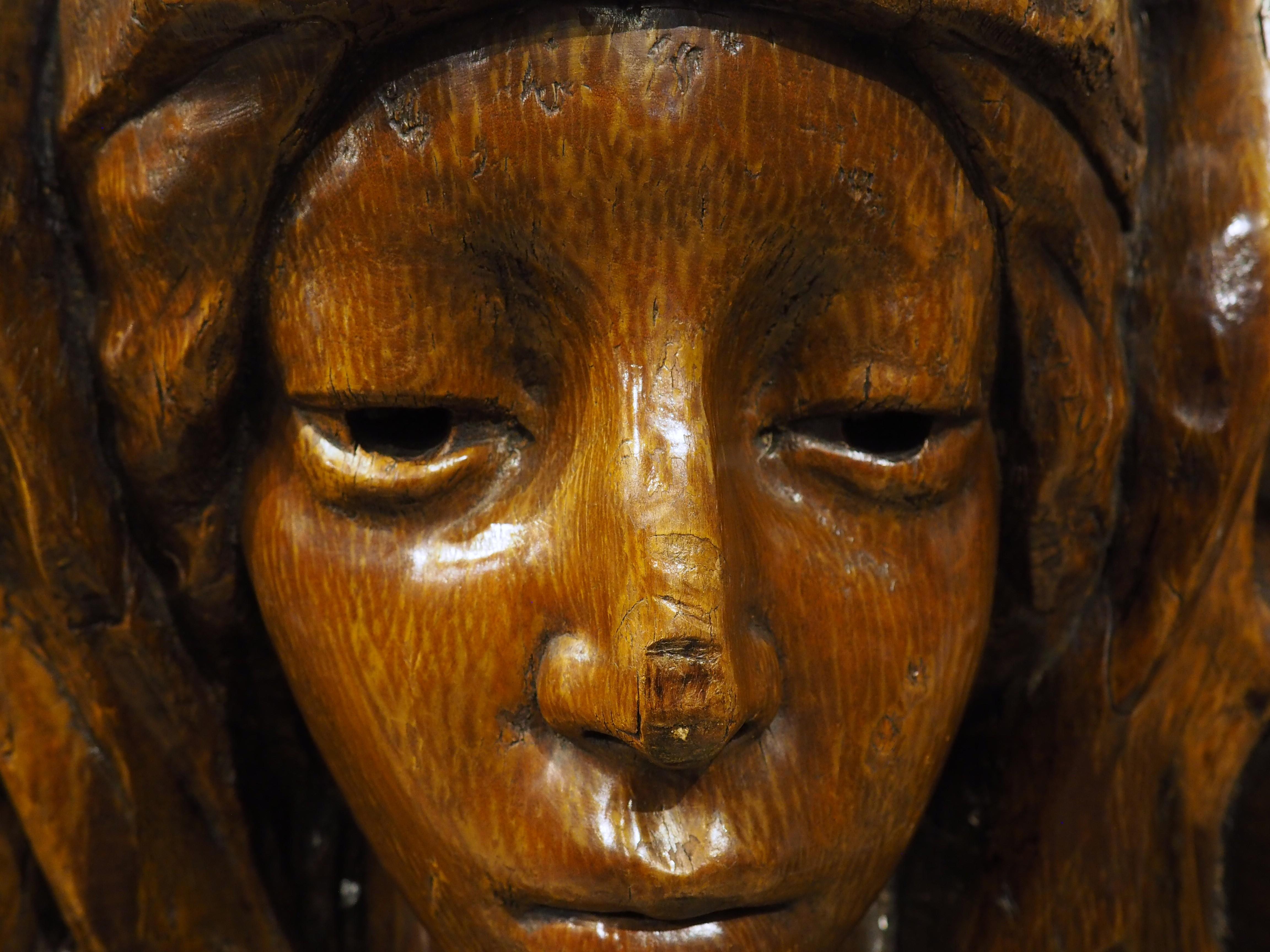 A Large and Decorative Carved Wooden Boiserie Element from France, Late 1800s For Sale 3