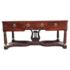 Large and Impressive Freestanding French 19th Century Antique Mahogany Console