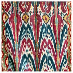 Used A Large and Impressive Late Nineteenth Century Ikat Panel
