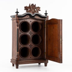 A Large and Rare French Napoleon lll Tobacco / Cigar Humidor, 19th Century