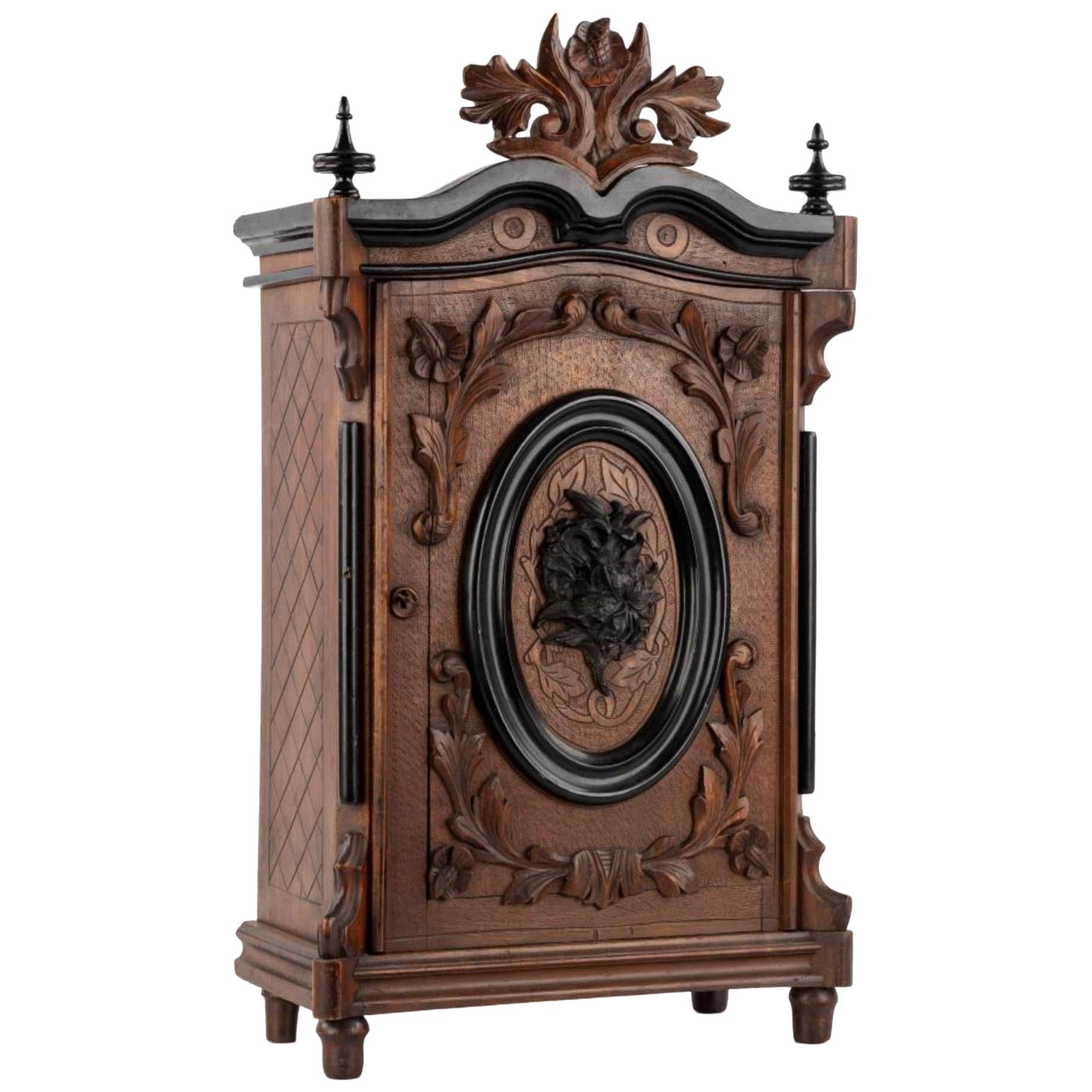 A Large and Rare French Napoleon lll Tobacco / Cigar Humidor, 19th Century For Sale