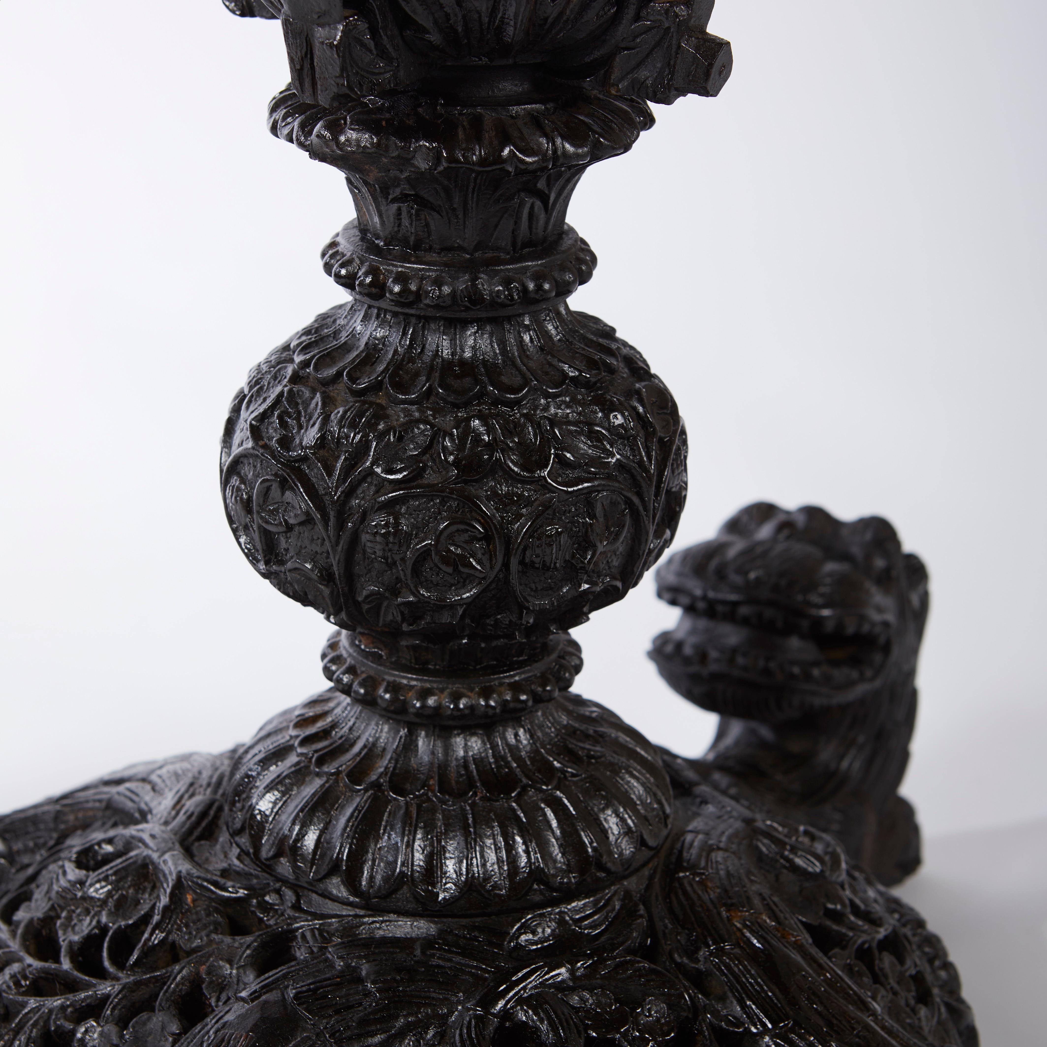 Early 20th Century An Anglo-Indian Side Table
