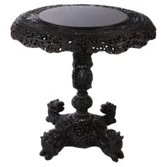 An Anglo-Indian Side Table