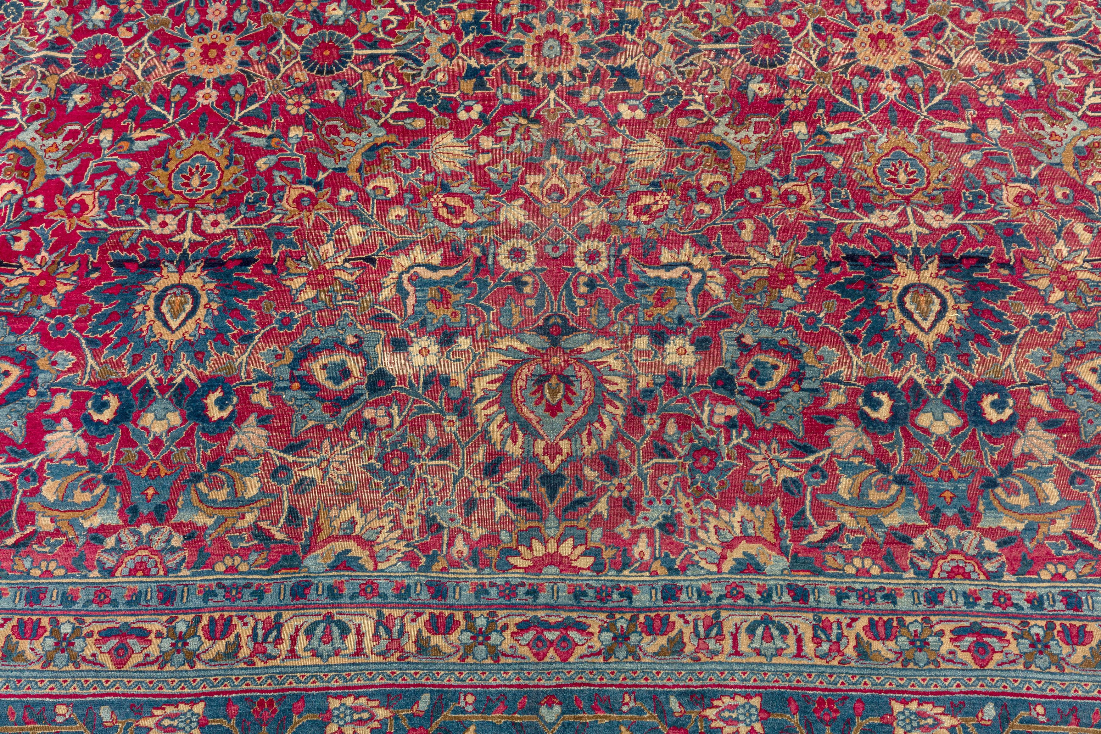 Laine Grand tapis ancien de Tabriz, Perse du Nord-Ouest en vente
