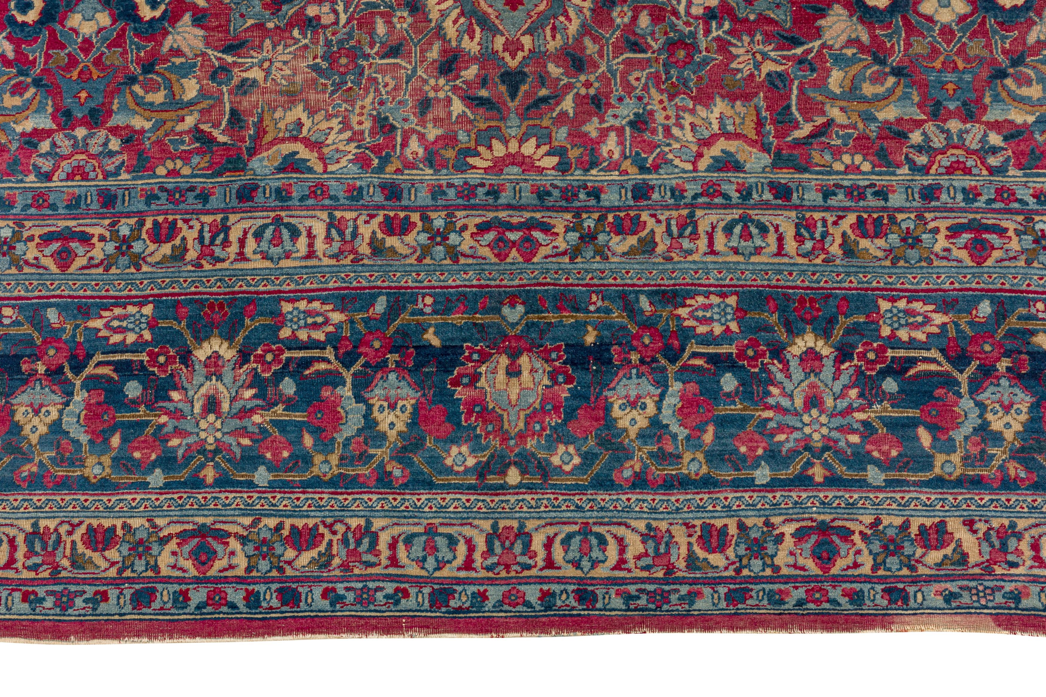 A Large Antique Tabriz Carpet, North West Persia For Sale 2