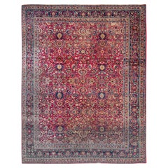 A Large Antique Tabriz Carpet, North West Persia