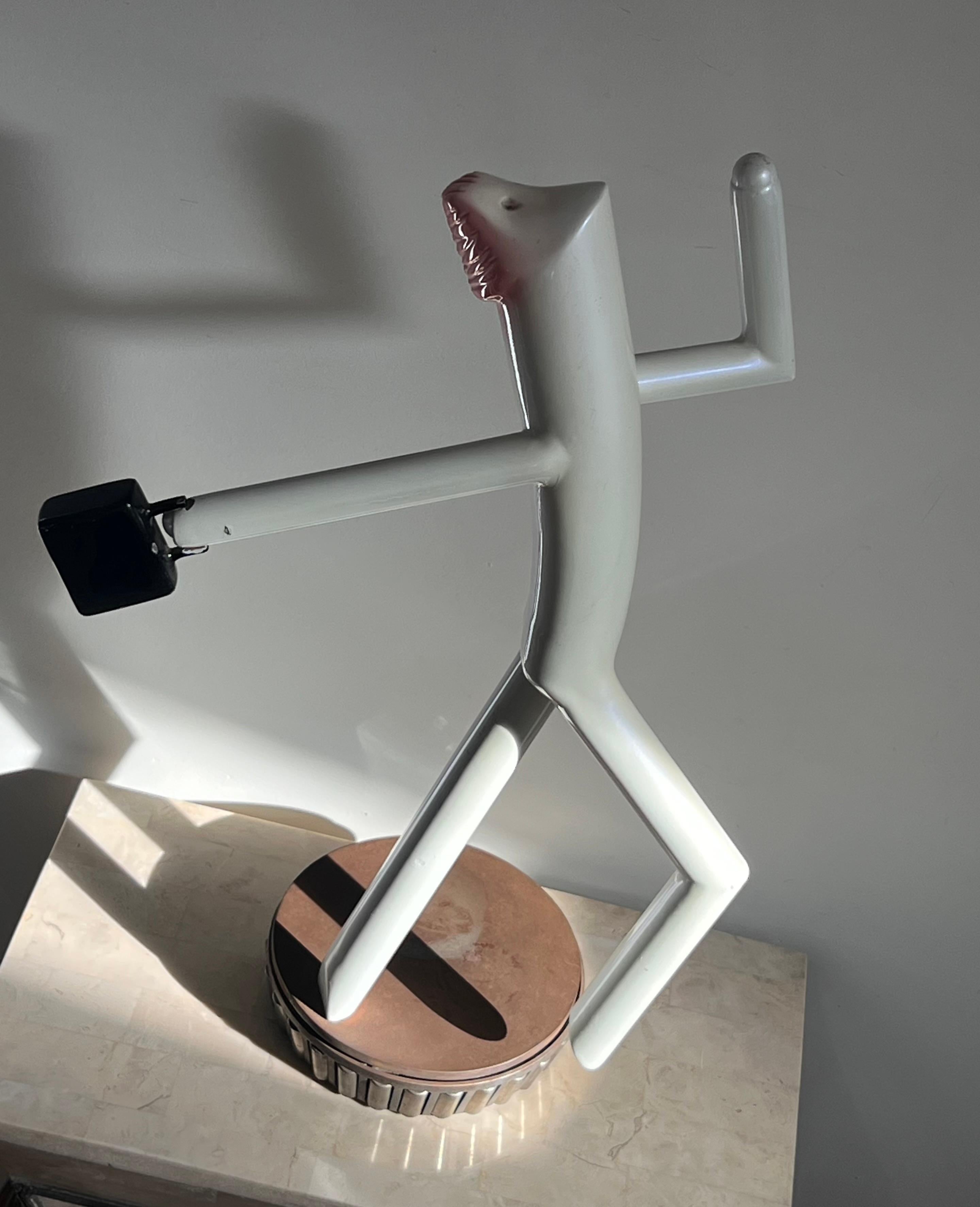 Gran escultura figurativa de carrusel cinético Art Déco, principios del siglo XX Desconocido en venta