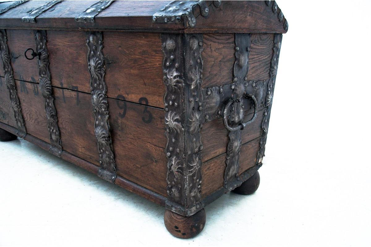 Dutch Large, Baroque Trunk from the 18th Century, Antique
