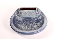Large Rörstrand Ashtray by Gunnar Nylund, 1950s Swedish Ceramic, Organic Form