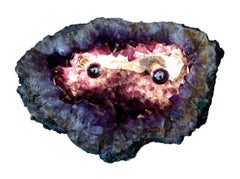 Large Brazilian Amethyst Geode with Lights Inside