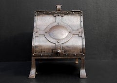 An Unusual English Antique Coal Box.