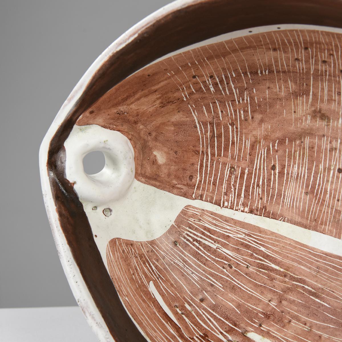 Frutero grande de cerámica de Mado Jolain, hacia 1960 en venta 1