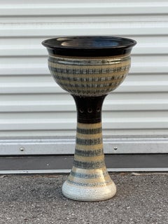 A Large Ceramic Planter By David Fernandez