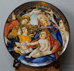 Large Charger After Botticelli