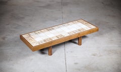 Gran mesa baja de Roger Capron Vallauris Francia Años 70