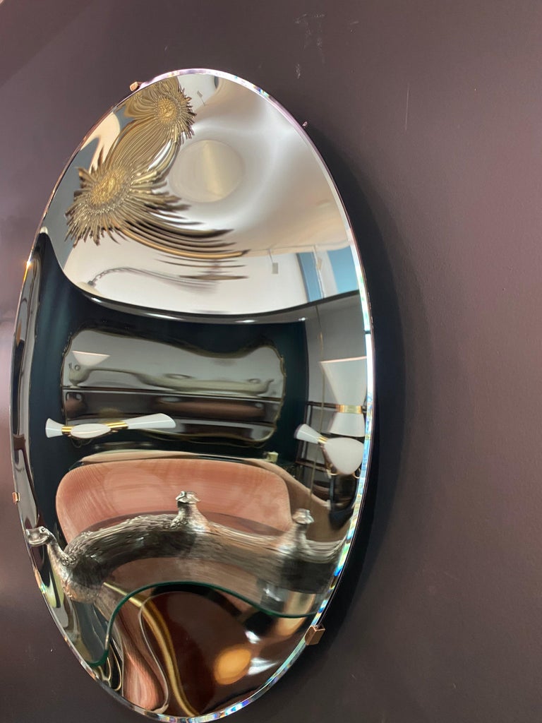 Large Concave Art Mirror at 1stDibs large concave mirror, concave