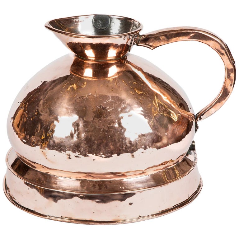 Large Copper 4 Gallon Measuring Jug by Heath of London For Sale at 1stDibs
