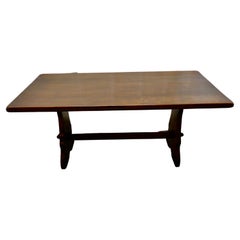 Antique Large Country Oak Refectory Table
