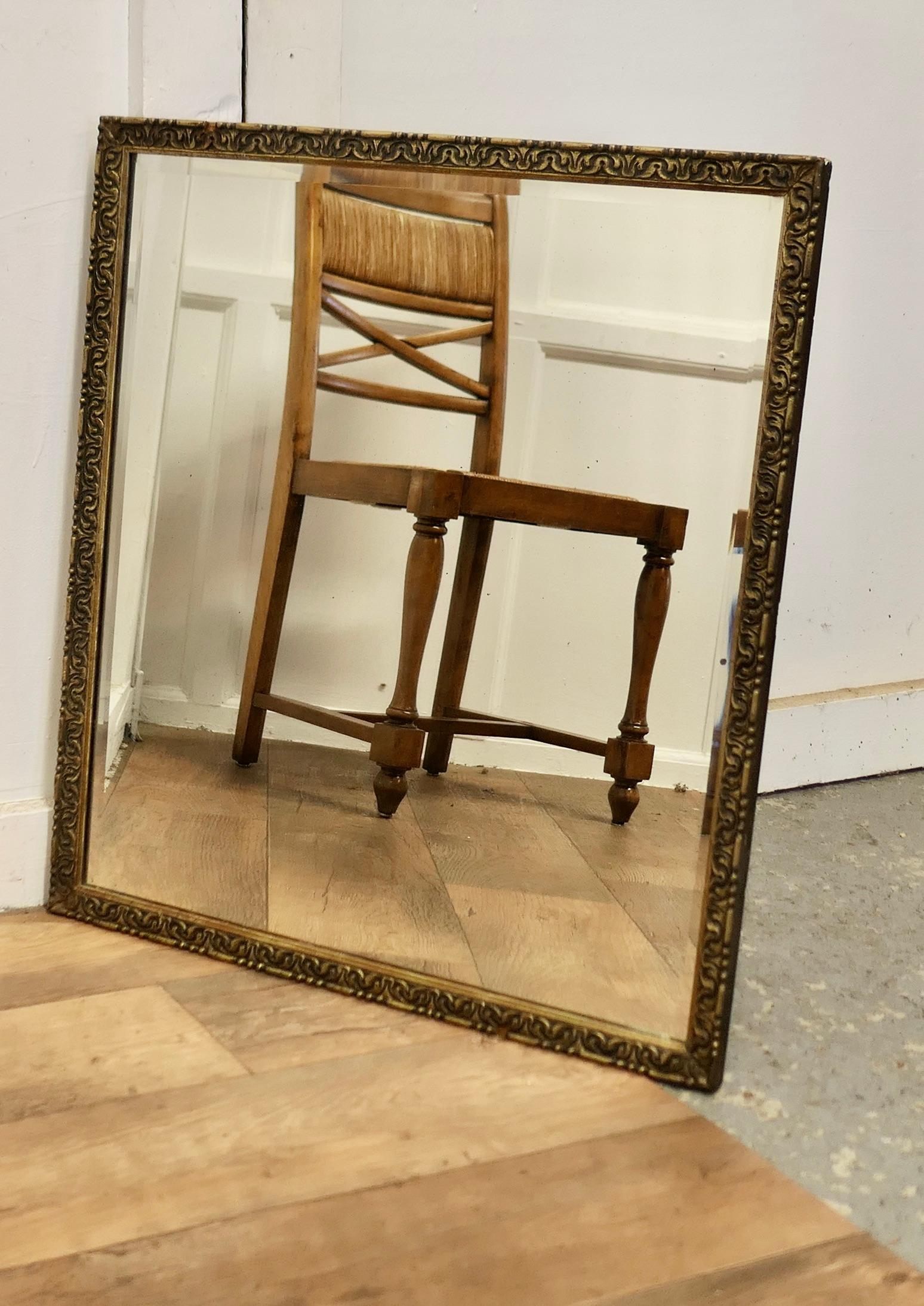 Early 20th Century A Large Decorative Gilt Wall Mirror  A delightful piece  For Sale
