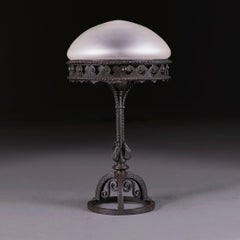 A Large Desk Lamp by Louis Majorelle