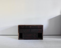 A Large Early Meiji Period Wabi Sabi Japanese Tansu/Sideboard