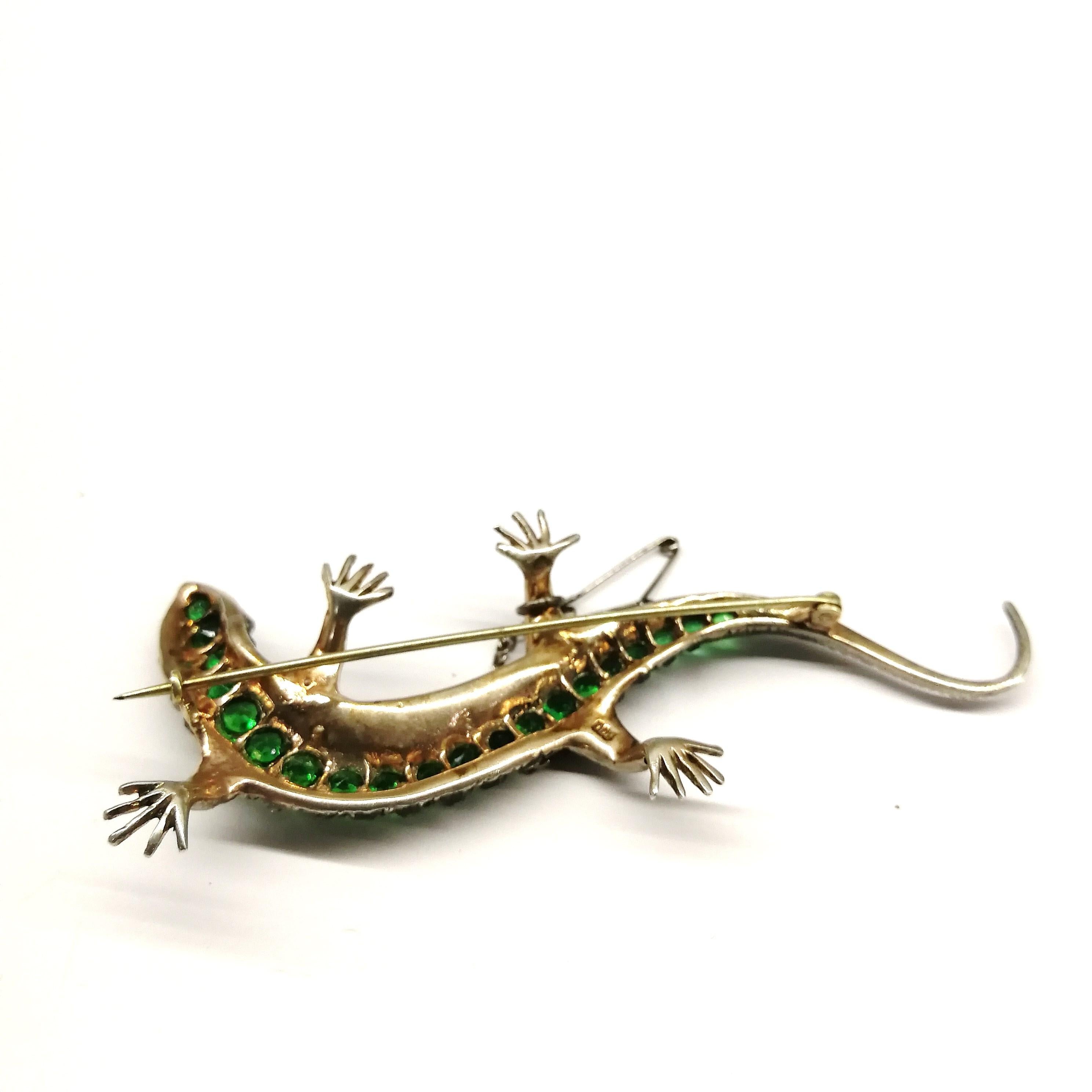 lizard brooch