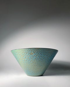 A Large Enamel over Steel Metal Bowl by Prust & Hill of Hanova Company