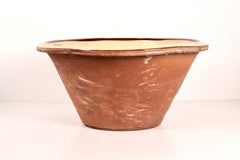 A large English 19th Century Dairy Bowl from The Cotswolds