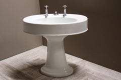 Large English Antique Wash Basin by Dent & Hellyer, London, 1920s