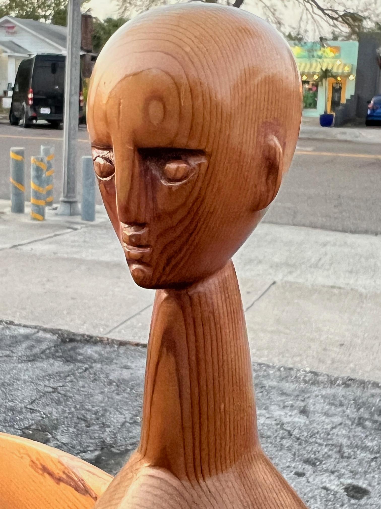 Una gran escultura figurativa de Manuel Pereira da Silva 1979 en venta 5