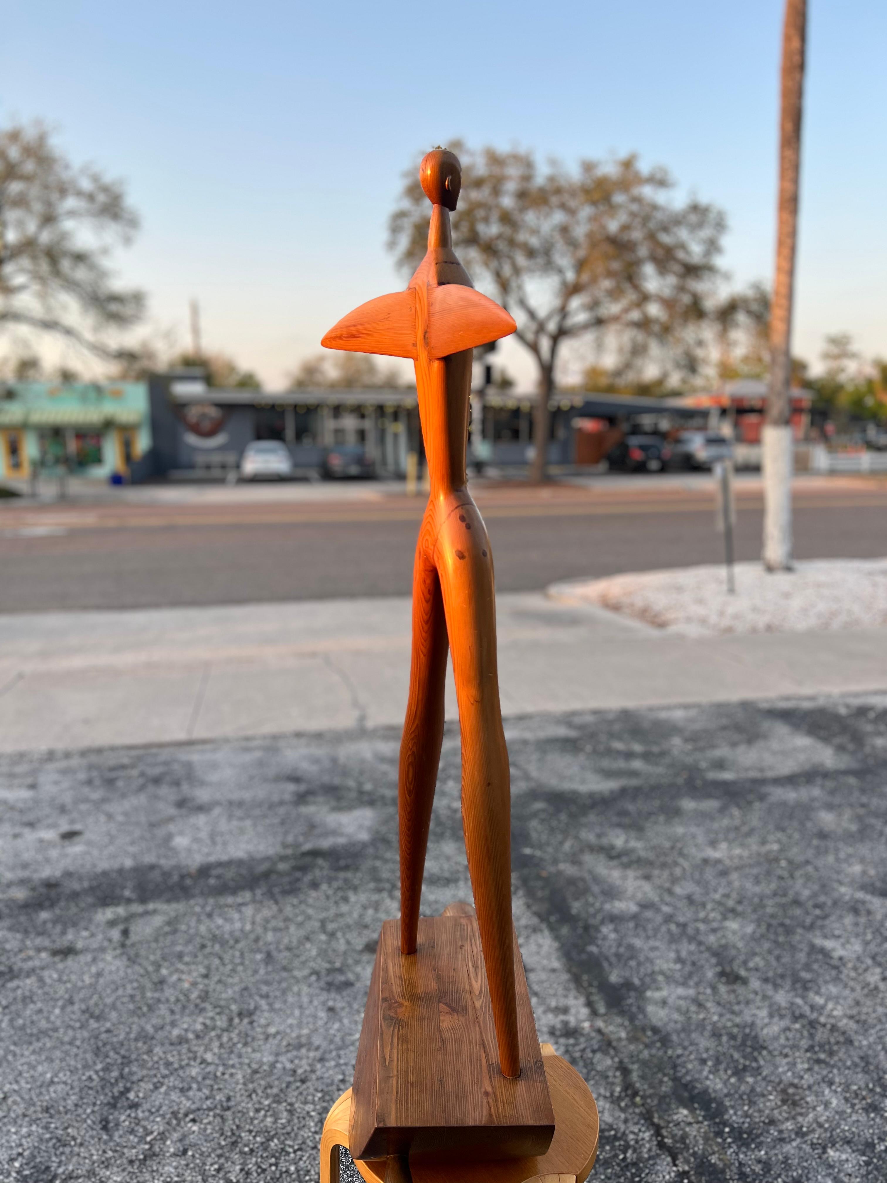 Una gran escultura figurativa de Manuel Pereira da Silva 1979 Moderno en venta