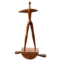 Grande sculpture figurative de Manuel Pereira da Silva, 1979