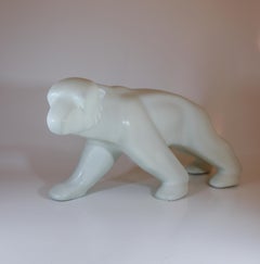 A large Figure - Polar Bear of Ceramic - Jussi Mäntynen - Arabia