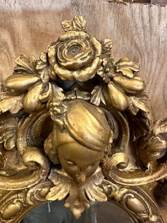 A large French Gilt Girandole Pier Mirror